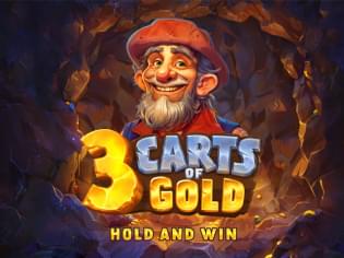 3 carts of gold.